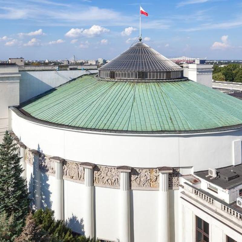 Budynek polskiego Sejmu